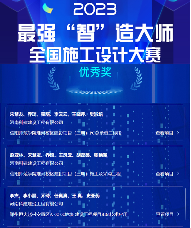 工藝創(chuàng)新助力技術(shù)升級，全國施工設(shè)計大賽再獲榮譽